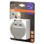 Osram vågelampe Lunetta USB 13 W hvid