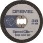 Dremel plastskæreskiver EZ SpeedClic SC476 5 stk