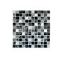 Mosaik Qin Shi krystal/resin sort mix 30 x 30 cm