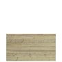 Plus profilhegn Plank 174x91 cm inkl. topafslutning