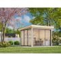 Palmako pavillon Lenna Connect 303 ubehandlet 8,3 m²