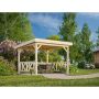 Palmako pavillon Lenna 301 Connect ubehandlet 8,3 m²