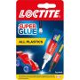 Superlim Attak til plastik 2 g & 4 ml - Loctite