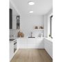 Nordlux loftlampe Oja 29 IP54 2700K m/sensor hvid Ø29,4 cm