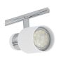 Spotskinne Davida LED 3 L krom/hvid - Eglo