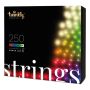 Twinkly app-styret lyskæde Strings 250 LED RGB+W IP44