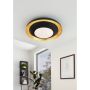 Eglo LED loftlampe Canicosa sort/guld 24,5 W Ø49,5 cm 