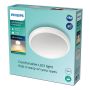 Philips plafond Doris CL257 hvid 6 W LED 2700 K IP44 Ø22 cm