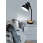 Eglo bordlampe Lubenham sort E27 28W 57 cm