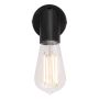 Globo spotlampe Martha sort E27 60 W 9 cm