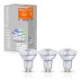 Ledvance LED-pære Smart+ WiFi RGBW GU10 5W 2700-6500K 3-pak