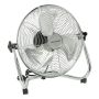 Star-Fan gulvventilator sort/sølv Ø30 cm