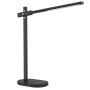 Halo Design LED bordlampe med USB Office Adjust sort/alu 10 W 44 cm 