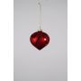 Det Gamle Apotek julekugle glas rød Ø8 cm
