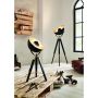 Eglo gulvlampe Covaleda guld/sort E27 60 W 164 cm 