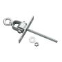 Swing King gyngekrog m/øjekrog M12x160 mm 4 stk.