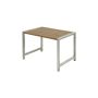 Plus havebord ThermoWood/stål 127x77x73 cm