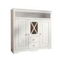 Notio Living Lisa highboard hvidlakeret fyr