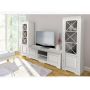 Notio Living Lisa tv-bord 175 cm hvidlakeret fyr