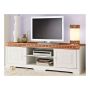 Notio Living Lisa tv-bord 175 cm hvid-/honeylak. fyr