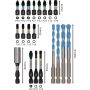 Bosch Professional bor-/bitssæt Impact Multicon 20 dele