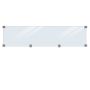 Plus profilhegn m/glas Plank PEFC 174x163 inkl. mellemtop 