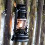 Feuerhand Hurricane 276 olielampe stål mat sort