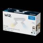 Wiz LED-spotlampe Imageo 2xGU10 2x4,9 W hvid