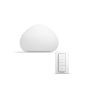 Philips Hue bordlampe Wellner White Ambiance E27 Ø26,8 cm inkl. lysdæmperkontakt