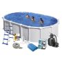 Swim & Fun poolpakke komplet inkl. tilbehør 28.217 L 