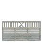 Palmako hegn Helis 4 vintage grey 180x90 cm