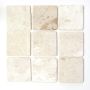 Mosaik Ibiza hvid marmor 10 x 10 cm 0,47 m²