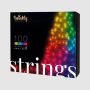 Twinkly app-styret lyskæde Strings 100 LED RGB IP44 8 m