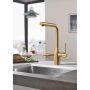 Grohe køkkenarmatur Essence 30270GN0 L-tud børstet cool sunrise