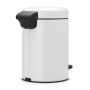 Brabantia pedalspand NewIcon 3 l hvid