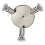 Eglo spotlampe Mini rondel stål Ø14,5 cm