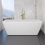 Camargue badekar Marstrand 170x75 cm hvid