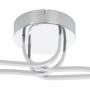 Eglo Roncade loftlampe LED 3000K krom 109 cm