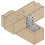 ITW vinkelbeslag 90x3x105x105m/rib