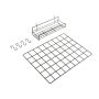 Millex Organizer til aktustikpanel sort 42x30 cm