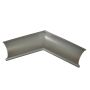 Rias gering Rodena udvendig 135° silver metallic str. 125