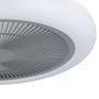 Eglo Kostrena LED-loftlampe m/ventilator hvid/grå Ø46 cm