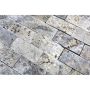 Mosaik Silver natursten 3D sand 30,5 x 29,0 cm