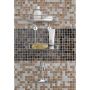 Mosaik glas mix brun 32,7 x 30,5 cm