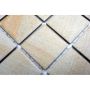 Mosaik Quadrat beige keramik 30x30 cm