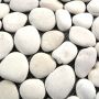 Mosaik Pebble natursten hvid 30,5 x 30,5 cm