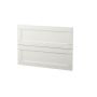 Ramme mat hvid 60x1,8x27,1 cm