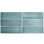 Vægflise Broadway mat light blue 6,5x20 cm 0,5 m²