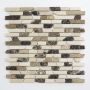 Mosaik Ciot natursten brun/hvid mix 30,5 x 30,5 cm