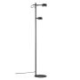 Nordlux gulvlampe Clyde sort LED 2x5 W 138 cm